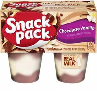 Mängden socker i Chocolate vanilla pudding