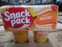 Mängden socker i Tropical mango pudding