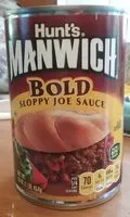 Mängden socker i Bold sloppy joe sauce