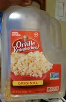 Mängden socker i Popping corn