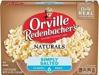 Mängden socker i Naturals simply salted microwave popcorn