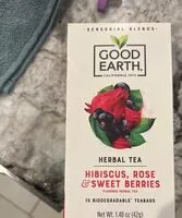 Mängden socker i Herbal Tea  Hibiscus, Rose & Sweet Berries