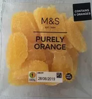 Mängden socker i Purely Orange