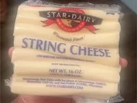 Mängden socker i String cheese