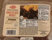 Mängden socker i Bonless beef brisket