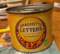 Mängden socker i spaghetti letters