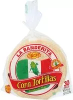 Mängden socker i Corn tortillas gluren free