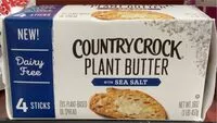 Mängden socker i Country crock plant butter w sea salt