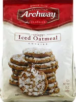 Mängden socker i Homestyle classics crispy iced oatmeal cookies