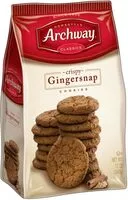 Mängden socker i Crispy gingersnap cookies
