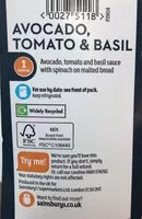 Mängden socker i Avocado Tomato Basil