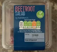Mängden socker i Beetroot salad