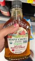 Mängden socker i Maple syrup