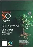 Mängden socker i SO Organic Fairtrade Tea Bags