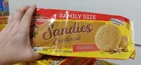 Mängden socker i Sandies shortbread