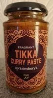 Mängden socker i Fragrant Tikka Curry Paste