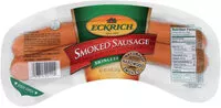 Mängden socker i Skinless Smoked Sausage