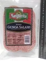 Mängden socker i Sliced Genoa Salami