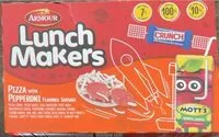 Mängden socker i Pizza lunchable
