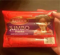 Mängden socker i Jumbo Franks