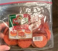 Mängden socker i Thick sliced pepperoni