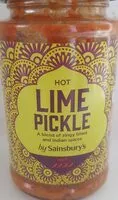Mängden socker i Hot lime pickle