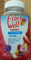Mängden socker i Fiber Well Gummies