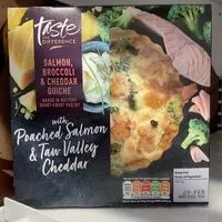 Mängden socker i Salmon Brocoli & Cheddar Quiche