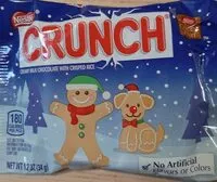 Mängden socker i Creamy milk chocolate with crisped rice bar