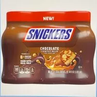 Mängden socker i Snickers Chocolate Flavor Low Fat Milk Bottles 48 fl oz.