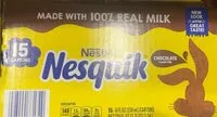 Mängden socker i Nesquik chocolate milk