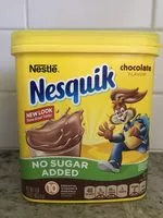 Mängden socker i Chocolate powder no sugar added