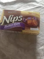 Mängden socker i Nips, rich & creamy hard candy, butter rum