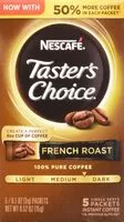 Mängden socker i Taster's Choice French Roast
