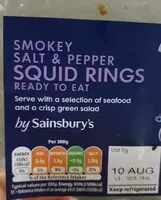 Mängden socker i Squid rings