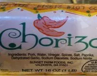 Mängden socker i Chorizo