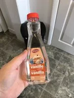 Mängden socker i Extrait de vanille