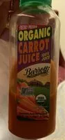 Mängden socker i Organic carrot juice