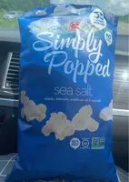 Mängden socker i simply popped