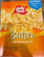 Mängden socker i Jolly Time popcorn