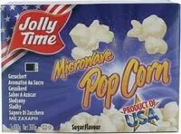 Mängden socker i Maïs Sucré Pour Micro-ondes