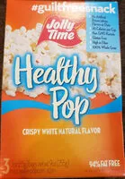 Mängden socker i Crispy white microwave popcorn, crispy white