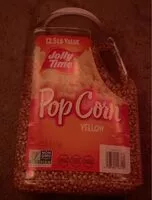 Mängden socker i Yellow popcorn seeds