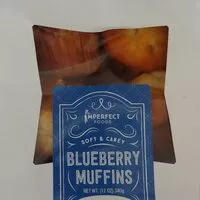 Mängden socker i Blueberry Muffins