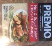 Mängden socker i Hot & Spicy Italian Chicken Sausage