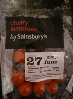Mängden socker i Cherry Tomatoes by Sainsburys