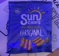Mängden socker i Sun chips original