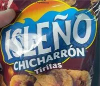 Mängden socker i Isleno Cicharó tiritas