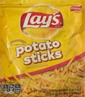 Mängden socker i Potato sticks