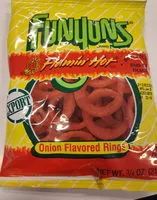 Mängden socker i Onion Flavored Rings